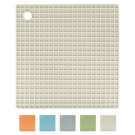 OGGI Silicone Pot Holders for Kitchen – Heat Resistant to 500°F, Non-Slip Textured Grip, Water Resistant, Durable 7"x7" Pot Holders for Hot Pans and Dishes, Dishwasher Safe Silicone Potholders