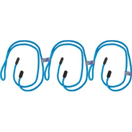 GoGrip Original - VALUE BUNDLE - Secure Glasses Cord - Spectacle and Spec Lanyard (Teal Blue x 3)