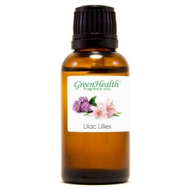 1 fl oz Lilac Lilies Fragrance Oil (Glass Bottle w/Euro Dropper) - GreenHealth