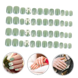 BIUDECO 48pcs False Nails Tips for Women Removable Nail Art Decor Full Cover Press Manicure for Parties and Special Occasions