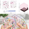 Omnikryp 6 Sets 3D House Stickers, DIY House Stickers, Miniature
