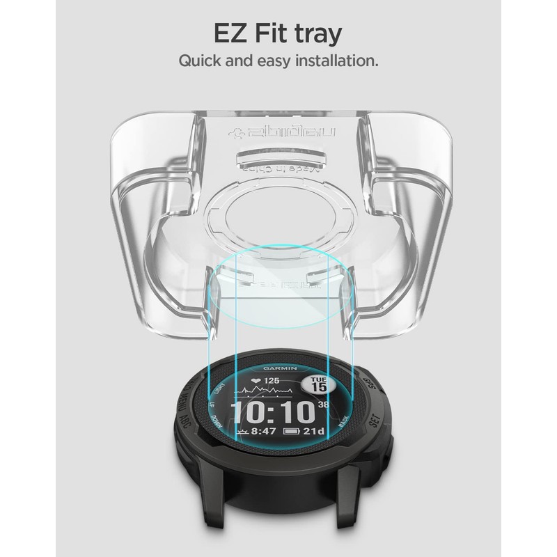 Spigen Tempered Glass Screen Protector [GlasTR EZ FIT] designed for