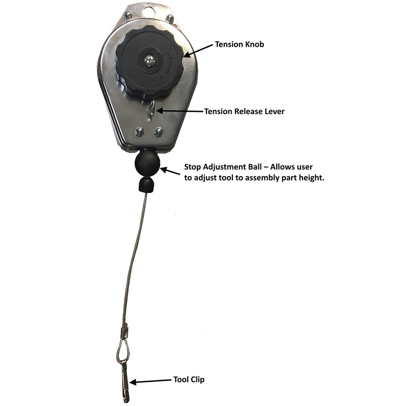 Spring Balancer, Tool Balancer Retractor (3.3-6.6 lbs), (Sumake SA-2204)