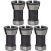 POFET 5pcs Woodworking High Precision Electric Router Milling Cutter Collet