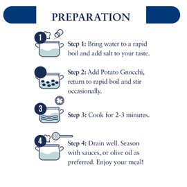 L’Oro Del Sud Mariella Potato Gnocchi – Authentic Italian Pasta Dumplings (Pasta di Patate) – 3 Pack, 1 lb Each (3 lbs Total) – Shelf Stable, Imported from Italy, Cooks in 2–3 Minutes