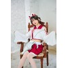 Clearstone Women's Halloween Maneki Maiden, Cosplay, White