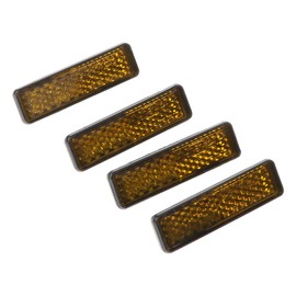 Ocobudbxw 4 Pcs/Set Bicycle Pedal Reflector Safety Night Cycling Reflective Bike Accessory