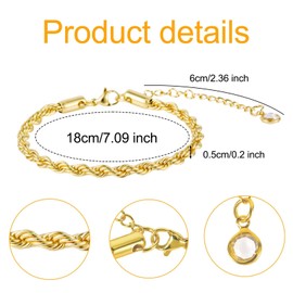 Mikovivi 5pcs Gold Ankle Bracelets, Anklets for Women Titanium Steel Gold Plated Women's Chain Link Anklets Adjustable Stackable Bracelets Trendy Foot Jewelry Gifts for Women Girls Beach (Style 2)