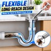 Flexible Drain Grabber for Clog Removal – Long-Reach 4-Claw Pickup