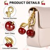 Huiguli Cherry Bags Charm, Stylish Cherry Keychain, Cute Cherry Keyring,