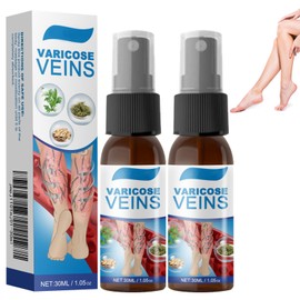 YeyiLidu 2PCS Veinhealing Varicose Veins Spray, VeinGuard Herbal Spray, Professional Varicose Veins for Legs Sprays,Timilk Veinguard Herbal Sprays 30ml
