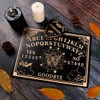Ouija Board and Planchette Set, Table Turning, Western Edition Cokur-San,