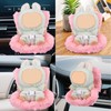 Doll Car Seat with Eyes, Plush Doll Chairs with Clip