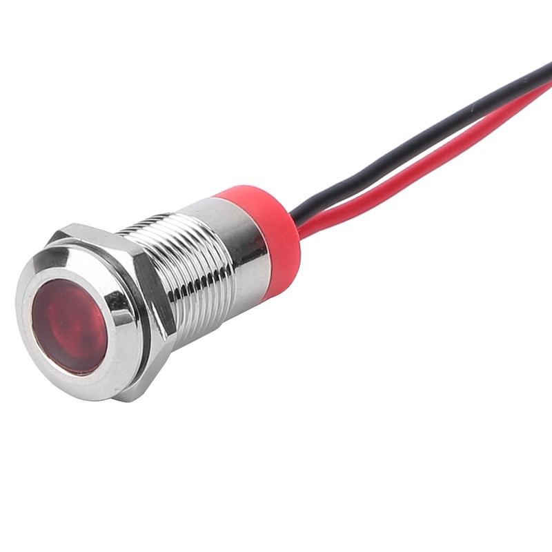 50pcs IP65 Waterproof BEM-10C High Quality Metal Warning LED Light