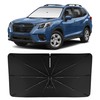 INSAUTO Windshield Sun Shade Umbrella for Subaru Forester 2019-2025, Foldable