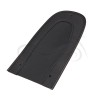 Unbranded Rear Solo Seat Fender Bib Black Leather For Harley