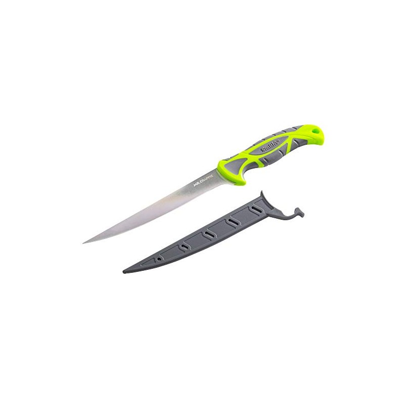 Smith's 51209 Mr. Crappie 7-Inch Curved Slab-Sticker Fillet Knife –
