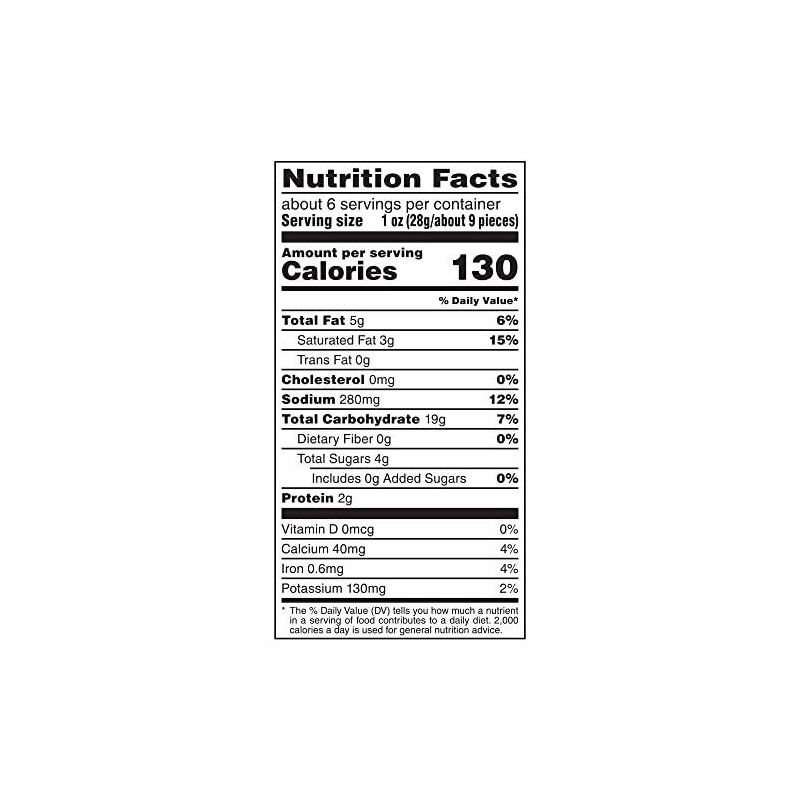 COMBOS Cheddar Cheese Pretzel Baked Snacks 6.3-Ounce Bag (Pack of