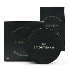 Sooryehan The Black Tension Fit Mesh Cushion 13g - main product + refill, No. 23 - main product + refill