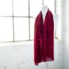 Basic Sense Chiffon Pearl Scarf Luxurious Head Wrap Hijab, Burgundy