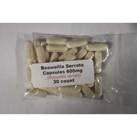Unbranded Boswellia Serrata Capsules (Boswellia serrata) 600mg. 30 count