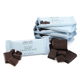 ETHEL M Premium Sugar Free Dark Chocolates - Chocolate Bars Set of 8 - Enjoy Creamy Taste Guilt Free Sweet Tooth Snack - Perfect Sharing for Friends and Family