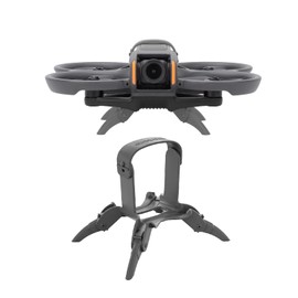 Avata 2 Landing Gear,Landing Gear for DJI Avata 2, Foldable Quick Release Extension Leg for DJI Avata 2 Accessories Extension Heightened Landing Gear Protection Bracket for Avata 2 Drone (Gray)