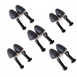 EchoDone 5 Pairs Plastic Shoe Tree Stretcher Shaper for Women Children Adjustable Length Shoes Boot Holder Shaper Support