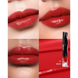 POLVO ESTELAR TINTA LABIAL - Lip Stain de Larga Duración, Resistente Al Agua Y A Prueba De Transferencia, Efecto Brilloso, Labial Líquido Ligero, Alta Cobertura y Color Vívido (17 EROS)