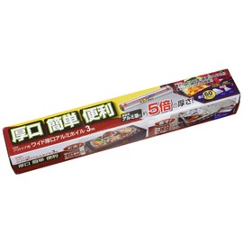 CAPTAIN STAG M-8495 Thick Aluminum Foil, For BBQs, Wide Opening, Emergency Goods, 26.2 ft (8 m)