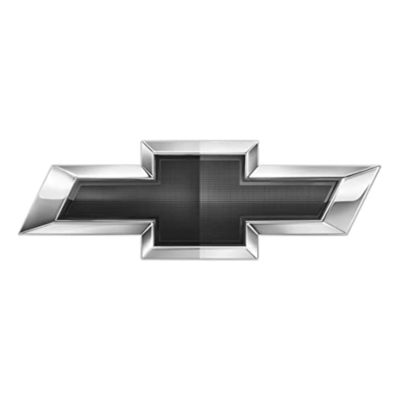 Chevy Black Bowtie Emblem Garage Steel Sign (Large - 35"