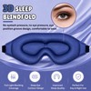 iMate 3D Blackout Eye Mask for Sleeping, Contoured Light Blocking