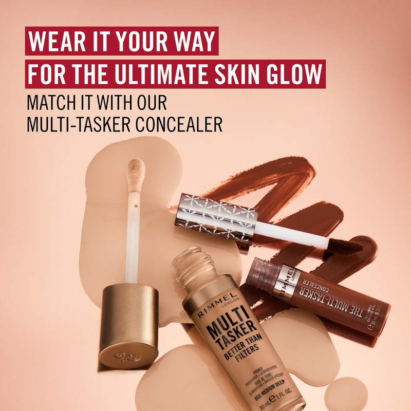 Rimmel Multi-Tasker Better Than Filters, 002 Fair Light, 30ml