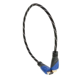 Cable HDMI de alta velocidad 4K HDR de 18 Gbps, canal de retorno de audio Ethernet, chapado en oro, 2.0 60 Hz, UHD ARC, universal, compatible con proyector HDTV, consola de juegos, computadora portátil, cine en casa (1.5 pies, multicolor)