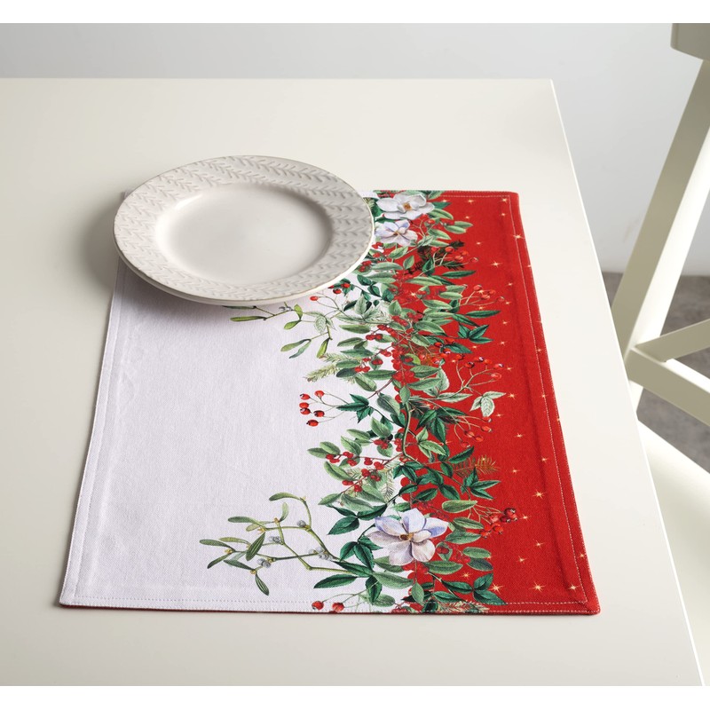 Maison d' Hermine Noel 100% Cotton Set of 4 Placemats