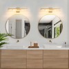 AIJIASI Gold Vanity Light - 24 Inch Modern Bathroom Light