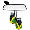 Jamaican Flag Mini Boxing Gloves for the Car or Home