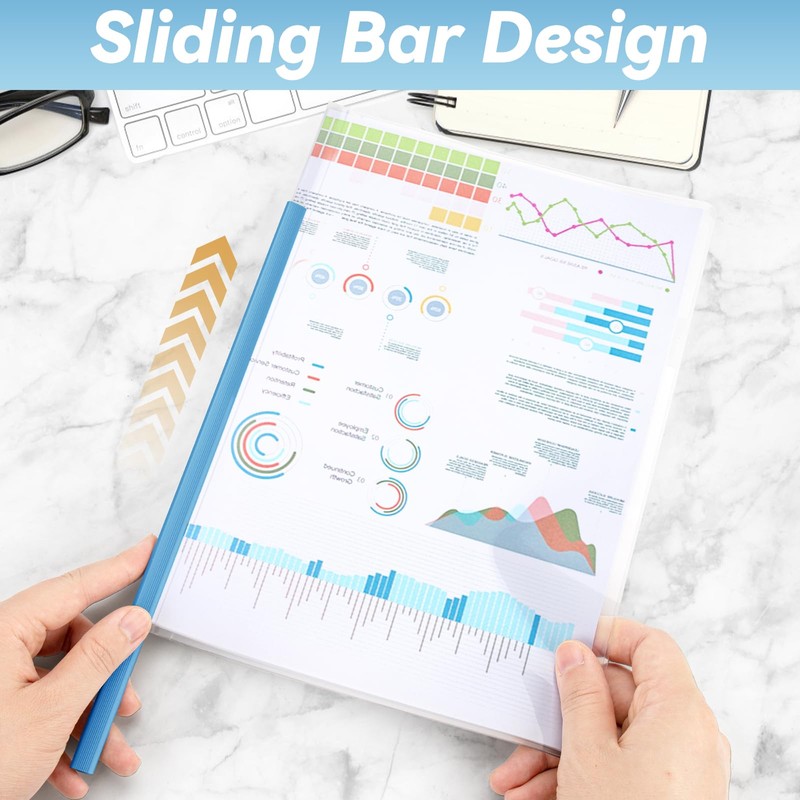 CC ODDHOME Pack of 20 Thermal Binding Covers A4, Spine