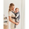 BabyBjörn Baby Carrier Mini, Anthracite/Landscape Print, Cotton | Newborn Carrier