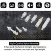 Ewwtrey 335 Pcs M2.5 Male Female Nylon Spacer Standoff Screw