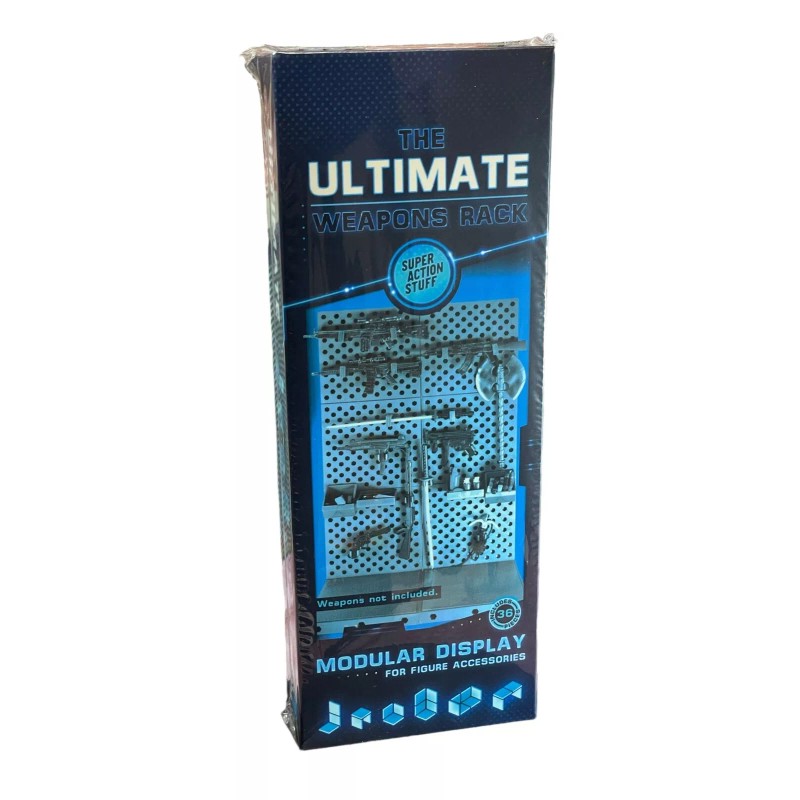 Super Action Stuff Ultimate Weapons Rack 1/12 Scale Modular Diorama