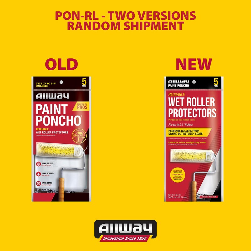Allway Paint Poncho pon-rl Paint Poncho, Clear