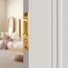 betensh Pocket Door Edge Pull Brushed Nickel Push Automatic Bounce