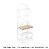 1:12 Miniature Storage Display Stand Mini Doll Bread Rack Dollhouse