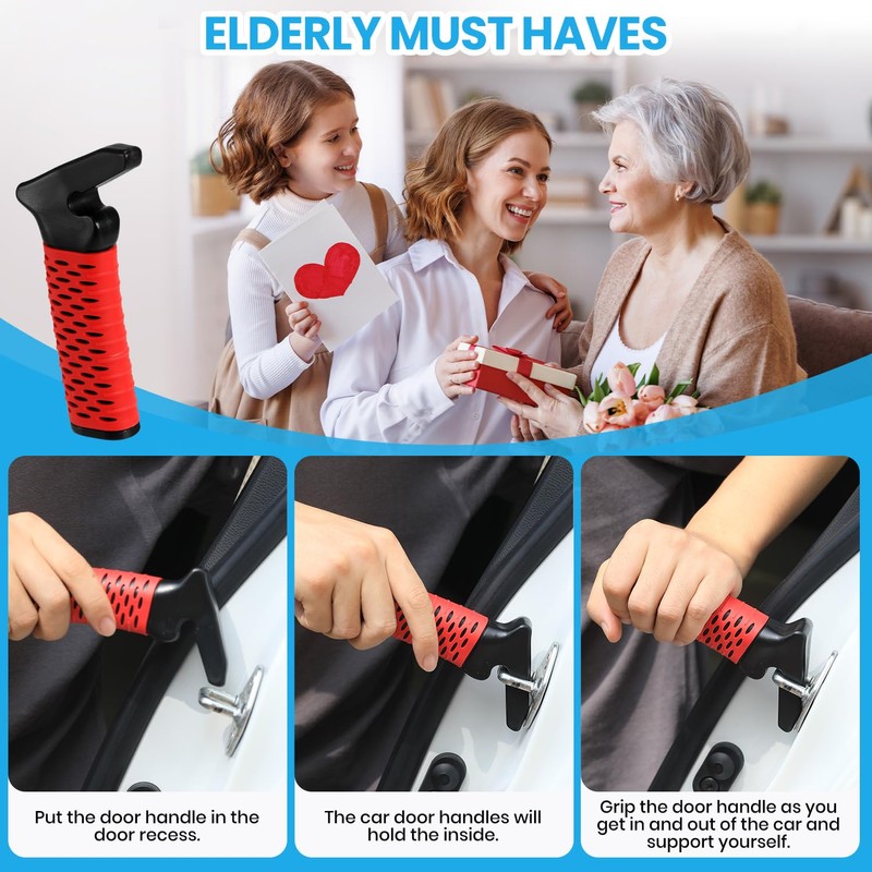 CAidRE Car Door Handle for Elderly, Car Handle Assist Support