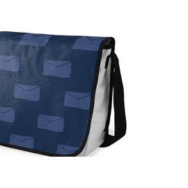 Le Jardin du Lin Digital Printed Messenger School Bags with Black Strap for Girls and Boys, Back to School, Messenger Bags for Students, Shoulder Bags, Size: 29 x 36 cm