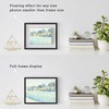Frametory, Floating Picture Frames Set - Black Metal Photo Frames
