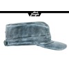 Black Jungle Castro Army Leather Cap Military Cap Biker Cap