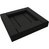 Ekena Millwork ECCBFBL Shutter Samples, Black