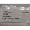 Kohler Q15B Kohler Generators 229675 Idle Gear Retainer OEM New
